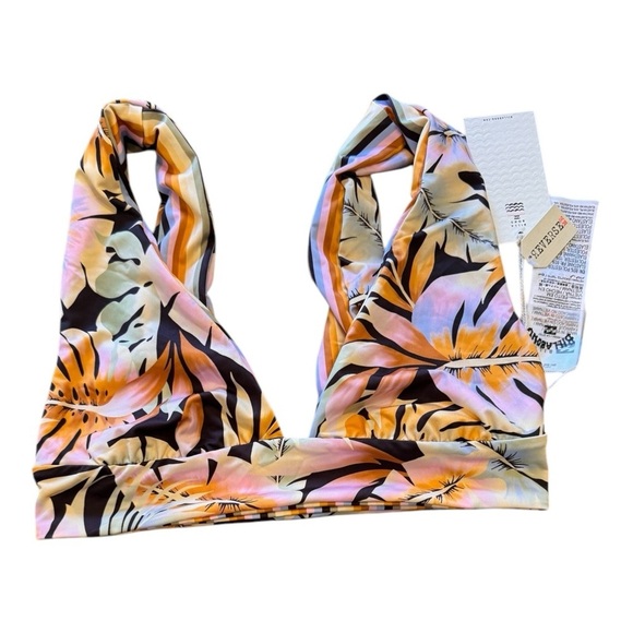 Billabong Paradise Reversible Swim Top NWT - Picture 2 of 9